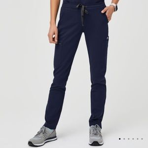 Figs Yola Skinny Scrub Pants - Navy Blue / S
